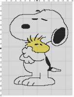 Snoopy with Woodstock
