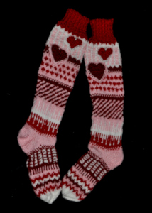 Valentine Themed Socks